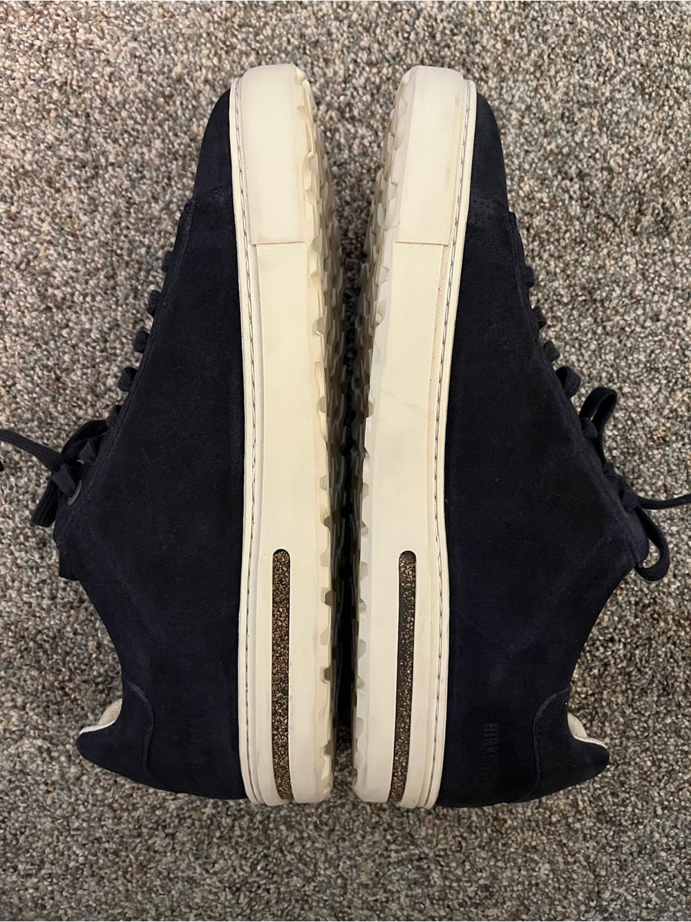 Birkenstock Black Suede Low-Top Lace-Up Sneakers - Picture 4 of 8